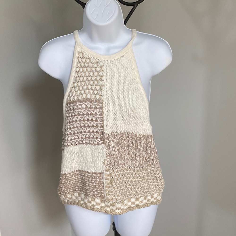 Anthropologie knit halter
